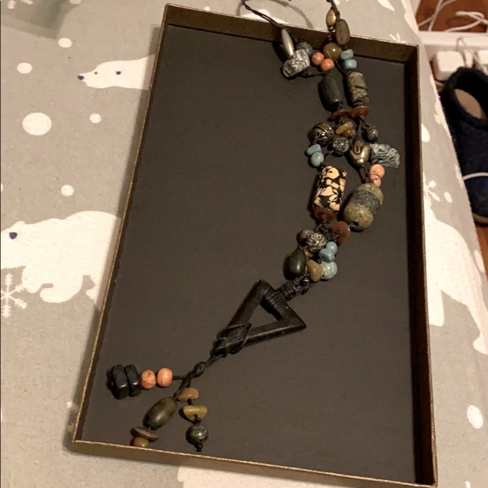 Hand made, artsy southwest style necklace